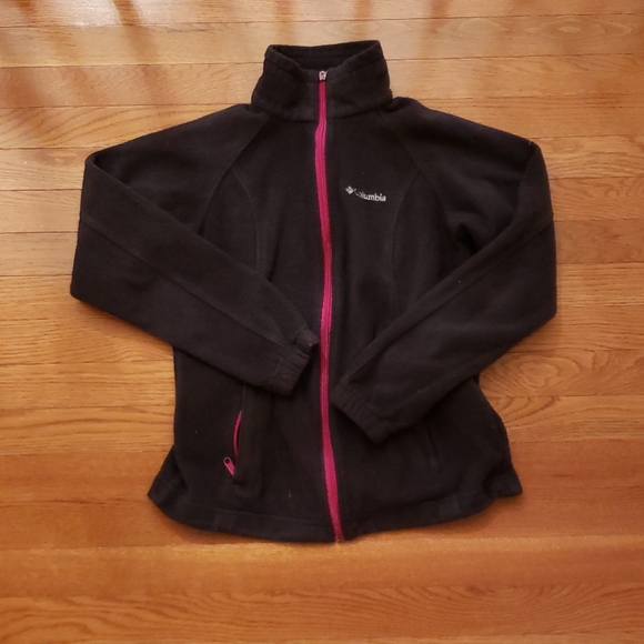 Columbia Blackpink Fleece Jacket Sz 